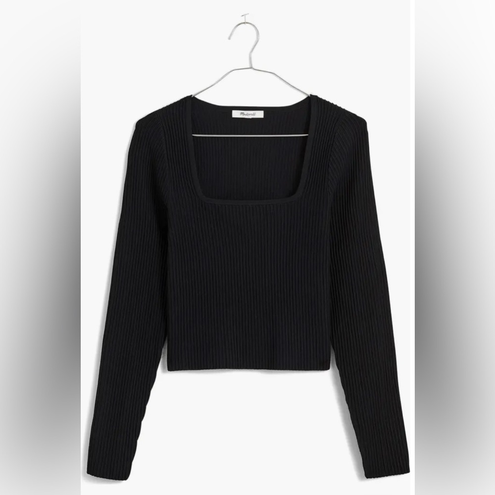 Madewell Sweater in Black, Size Medium